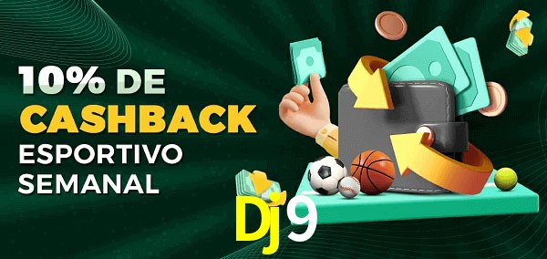 10% de bônus de cashback na Dj9