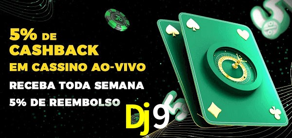 Promoções do cassino ao Vivo Dj9